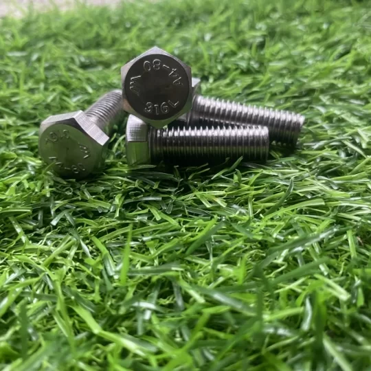 BULONG DIN 933 INOX 316L A4-80 M4,M5,M6,M8,M10,M12,M14
