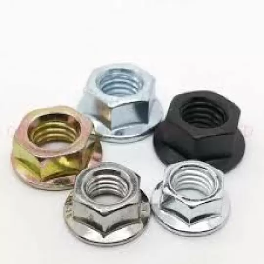 ĐAI ỐC MẶT BÍCH CHỐNG XOAY DIN 6923 TC6177.1 GR8,GR9 M5,M6,M8,M10,M12,M14,M16